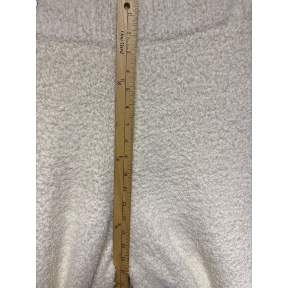 SKIMS Cozy Knit Pants Pull On Wide Leg Bone White Women's Plus Size 4X 5X NWT - Picture 5 of 9